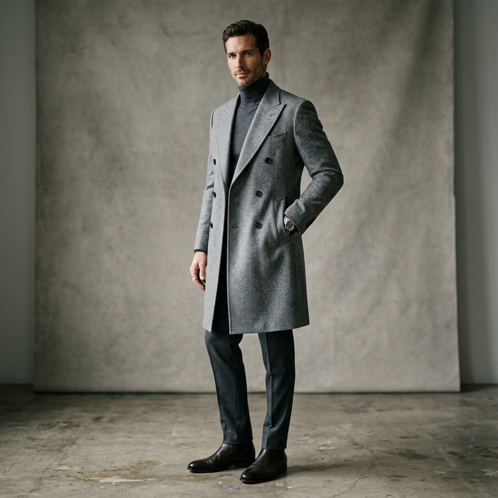 Featured collection model coat showcase